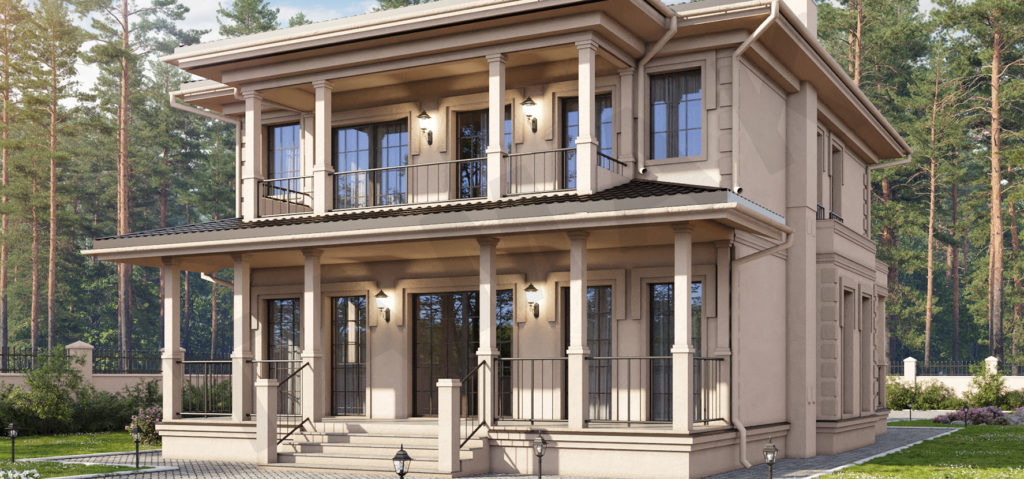 【Casa Prefabricada de Estilo Clásico y Techo Inclinado】| Rubik Home